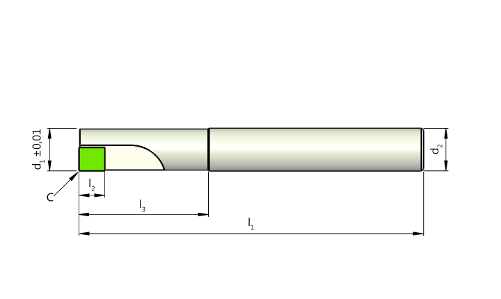MKD-Schaftfräser KF990