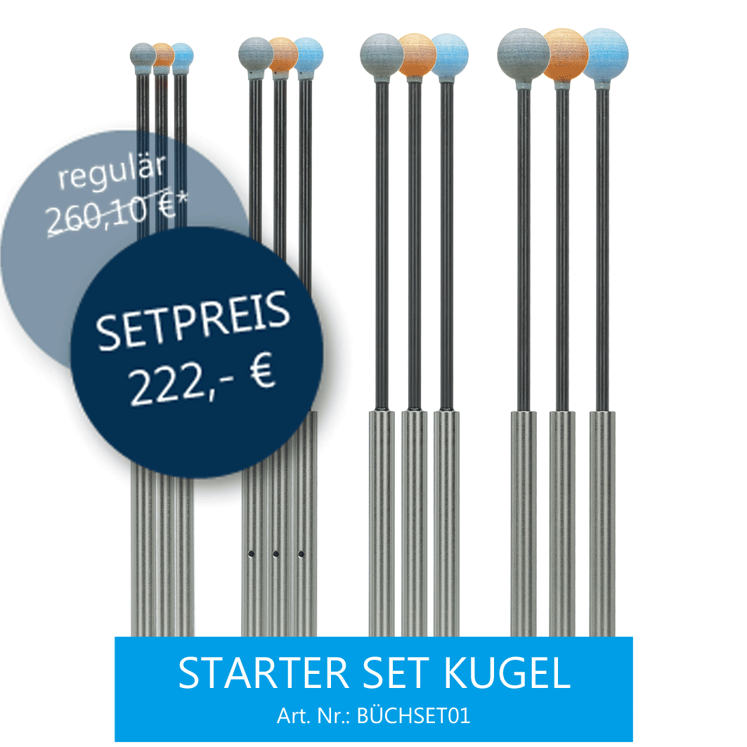 AKTIONSSET Keramik-Schleifstifte Starter Set Kugel